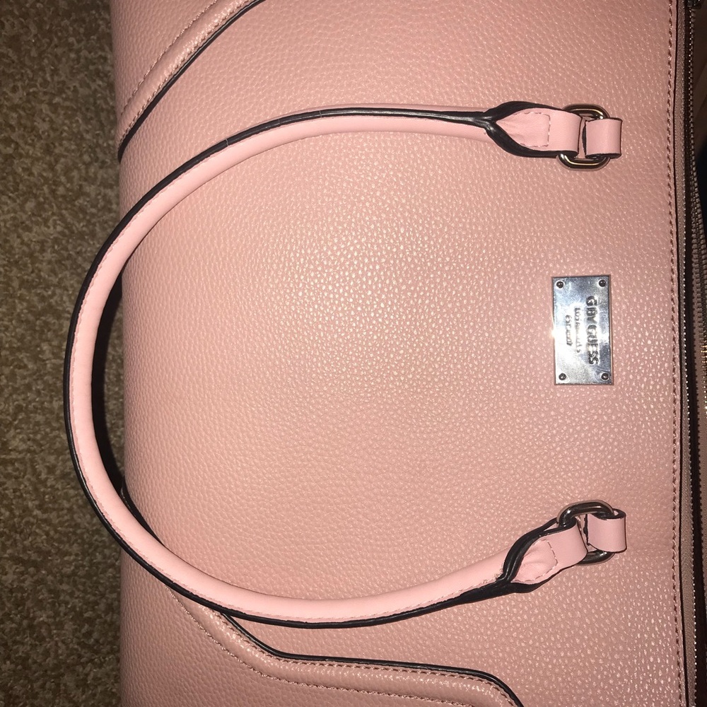 Dusty rose/ baby pink Guess handbag